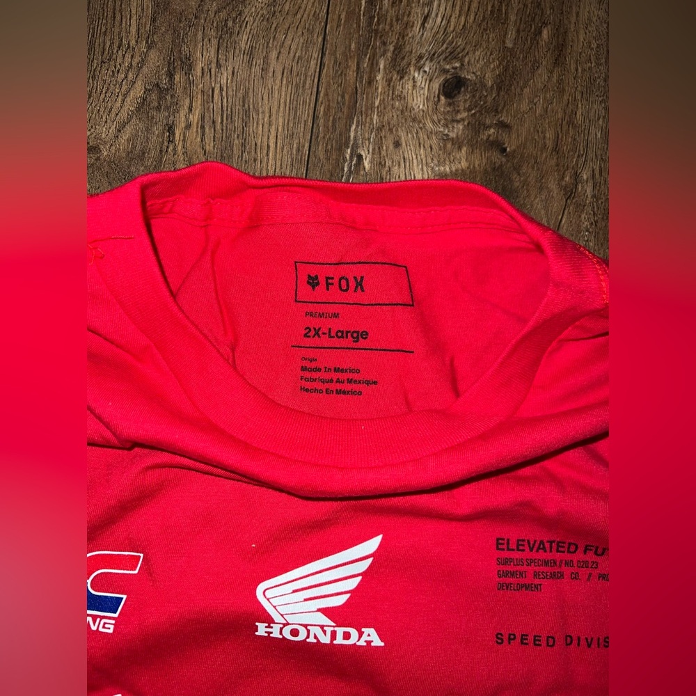 NWT Men’s Size 2XL Fox Racing Long Sleeve Logo Tee. - Picture 6 of 7